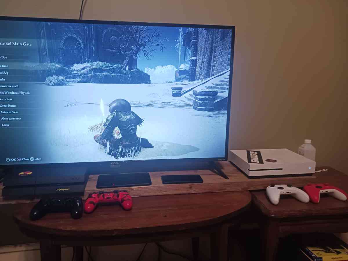 Xbox One S Ps4 four controllers all games Marshall Amp