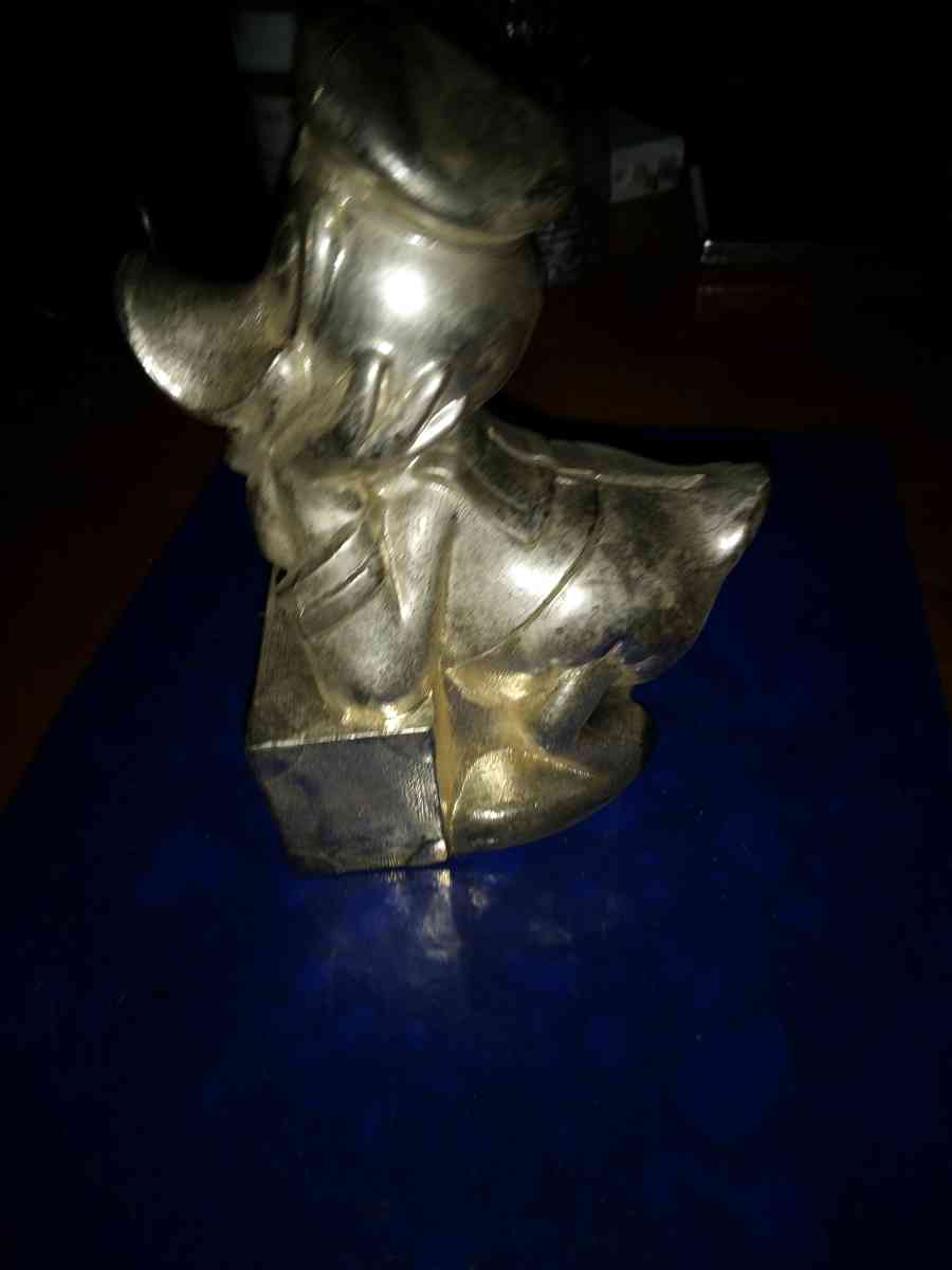 Donald Duck silver plated bank