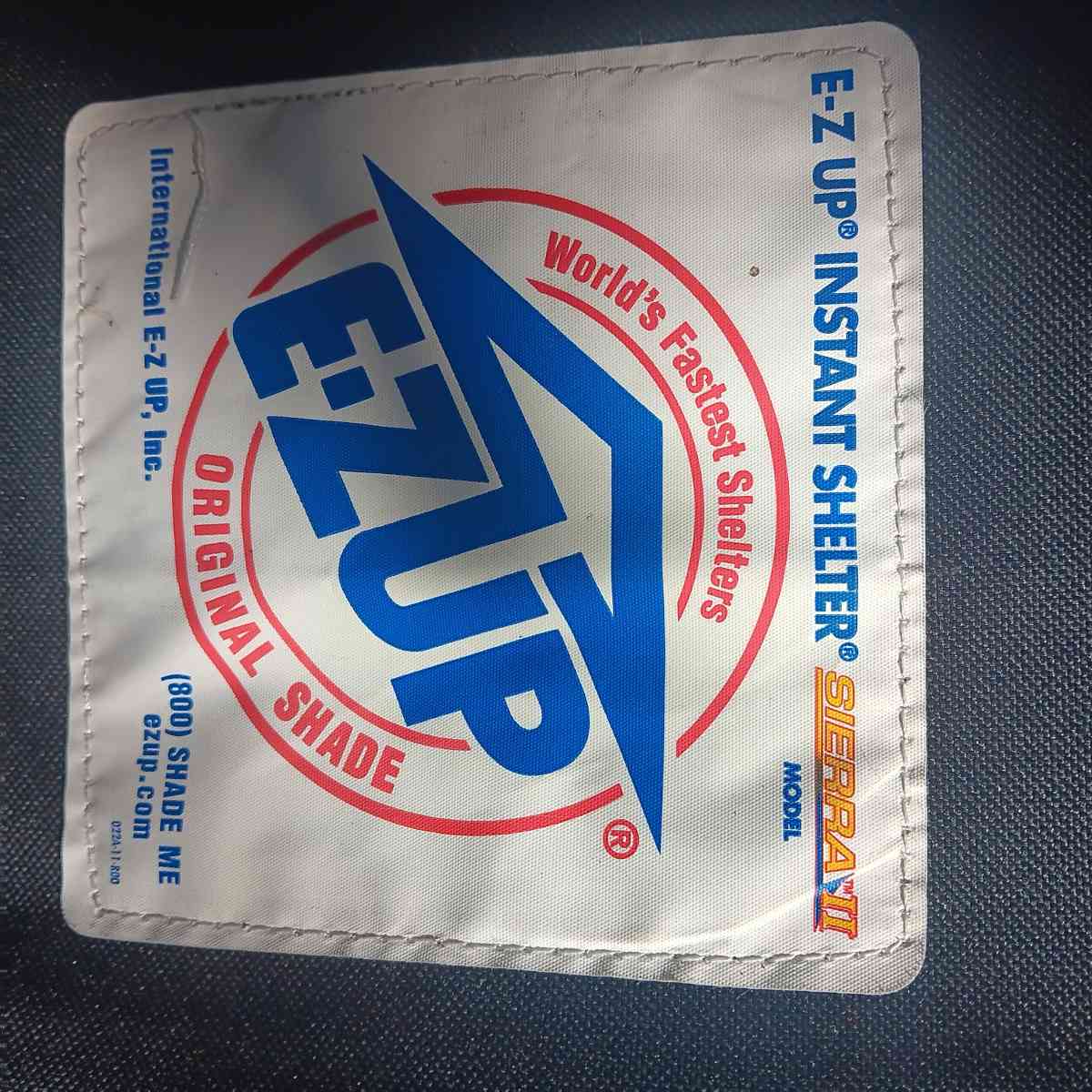 ez up canopy pop up shelter