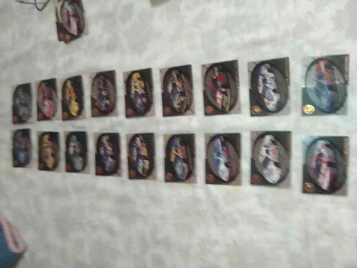 these 18 racing cards