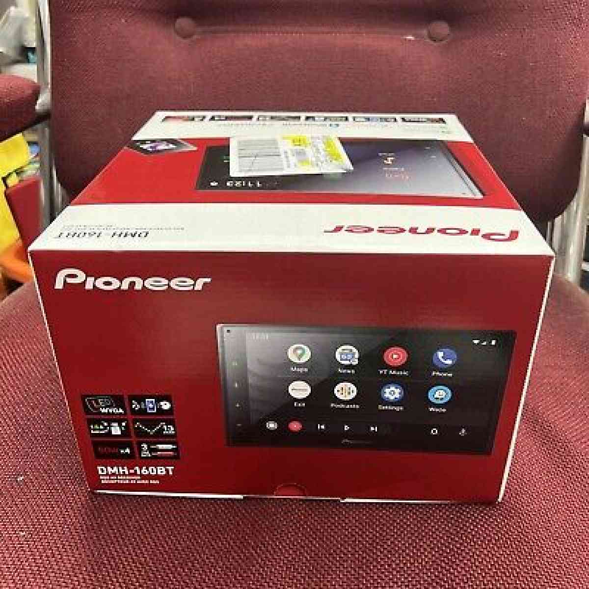 brand new Pioneer touch screen radio with Apple car play and