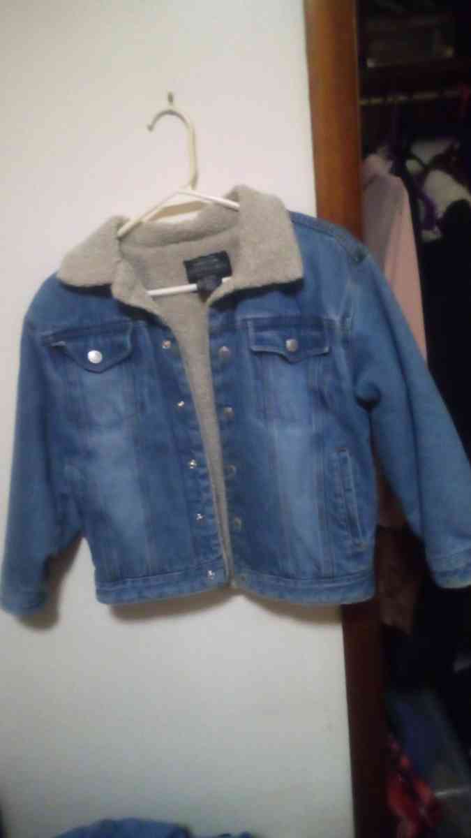 Boys sz 10 to 12 Genuine Faded Glory Jean Jacket gap cap