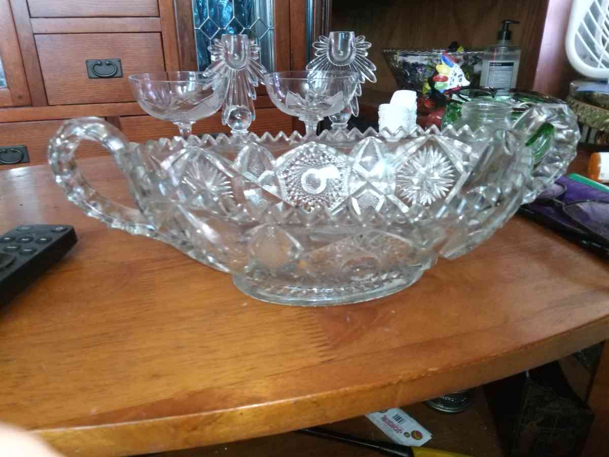 Imperials NUCUT PRESSED GLASS