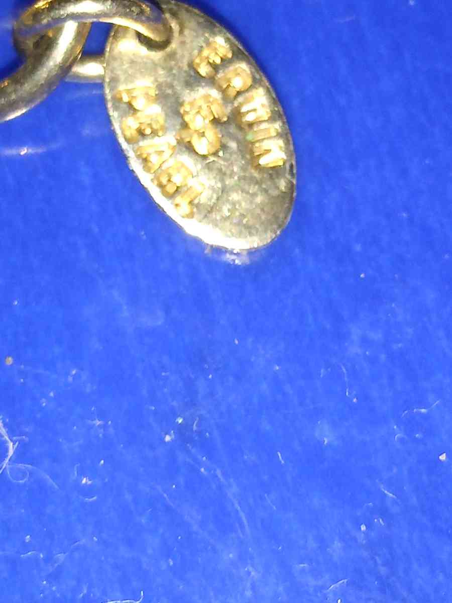 Erwin Pearl Gold toned chain Linc necklace