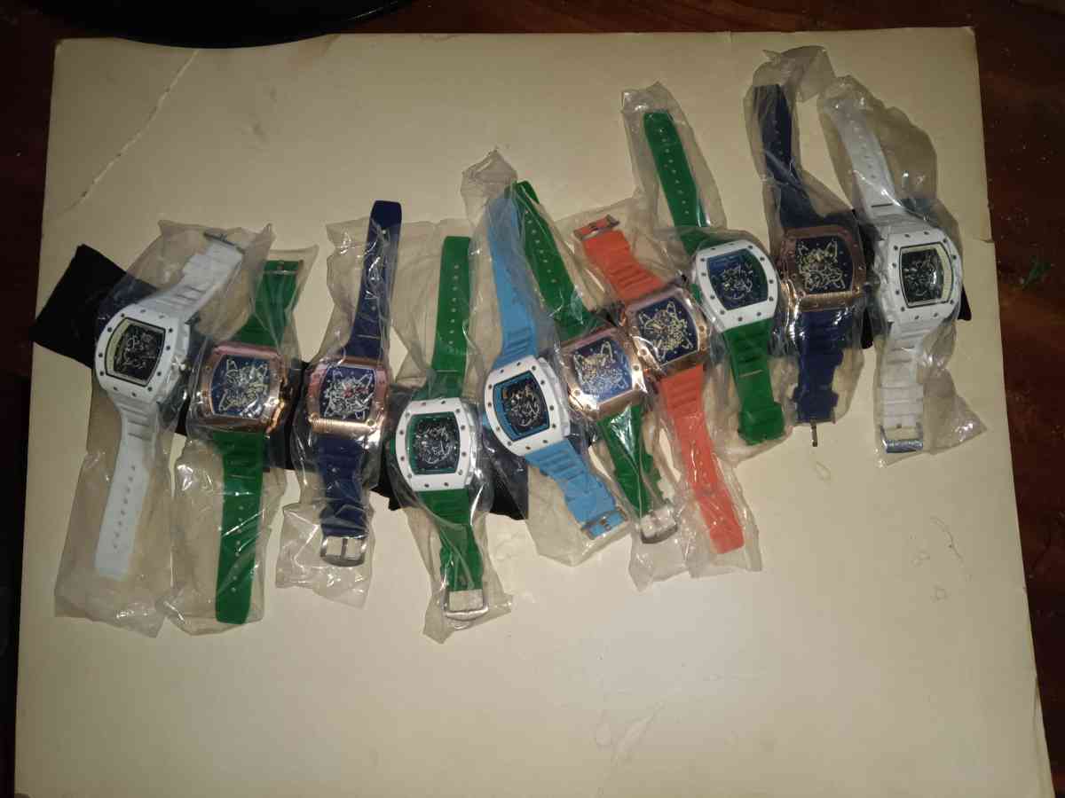 Rich  Mille  Watch  replica skittles of colors brand new