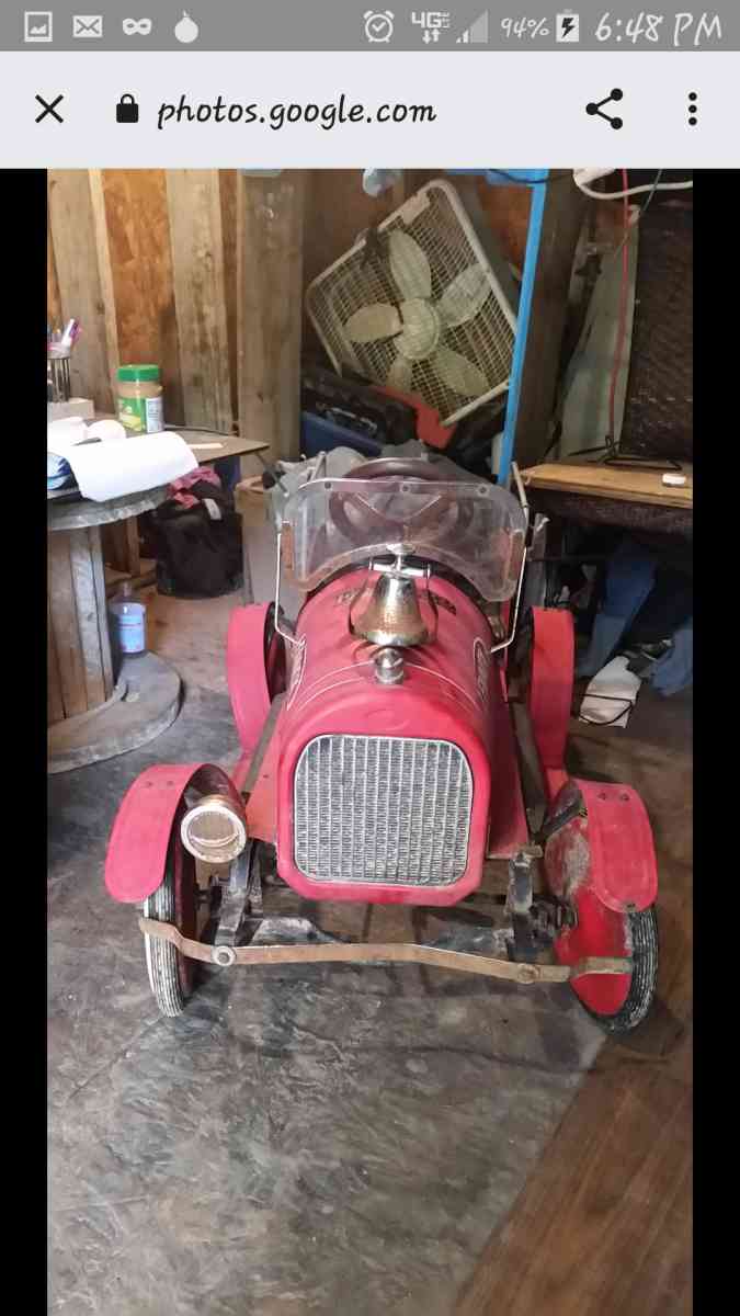 antique fire truck