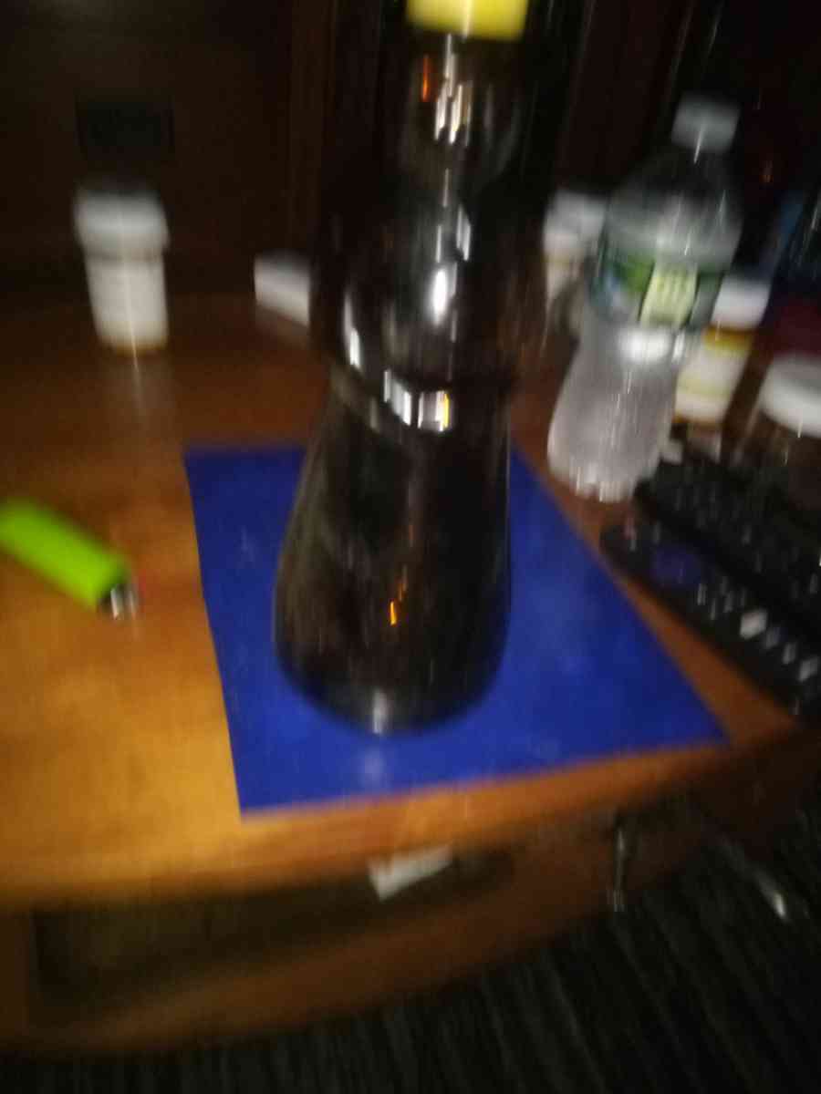 Mrs Butterworth glass bottle