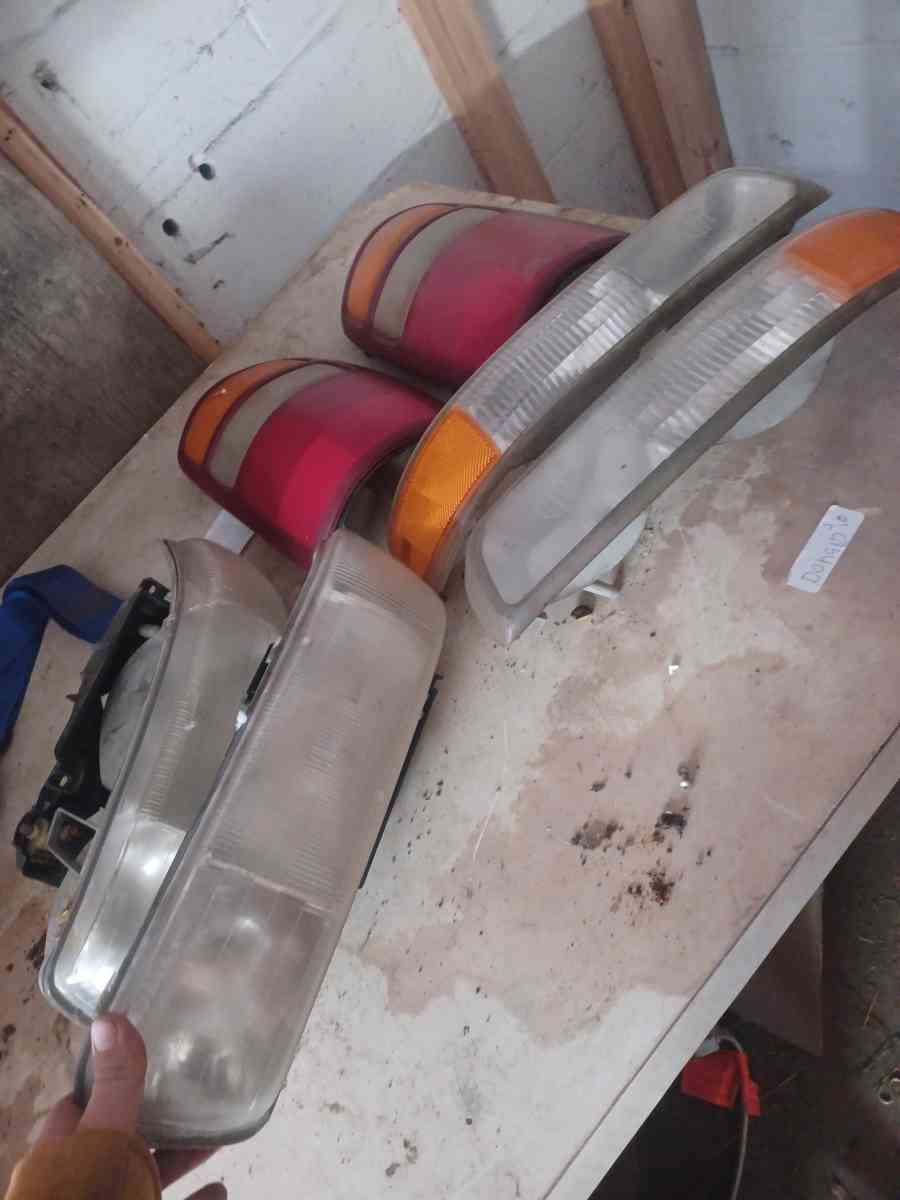 01 chevy Suburban head and tail lights