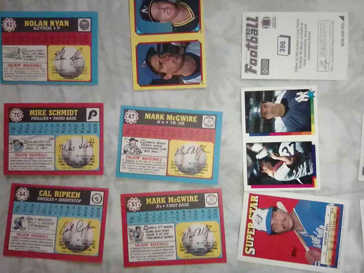 these are rare Minni sports cards 12in All but got plenty