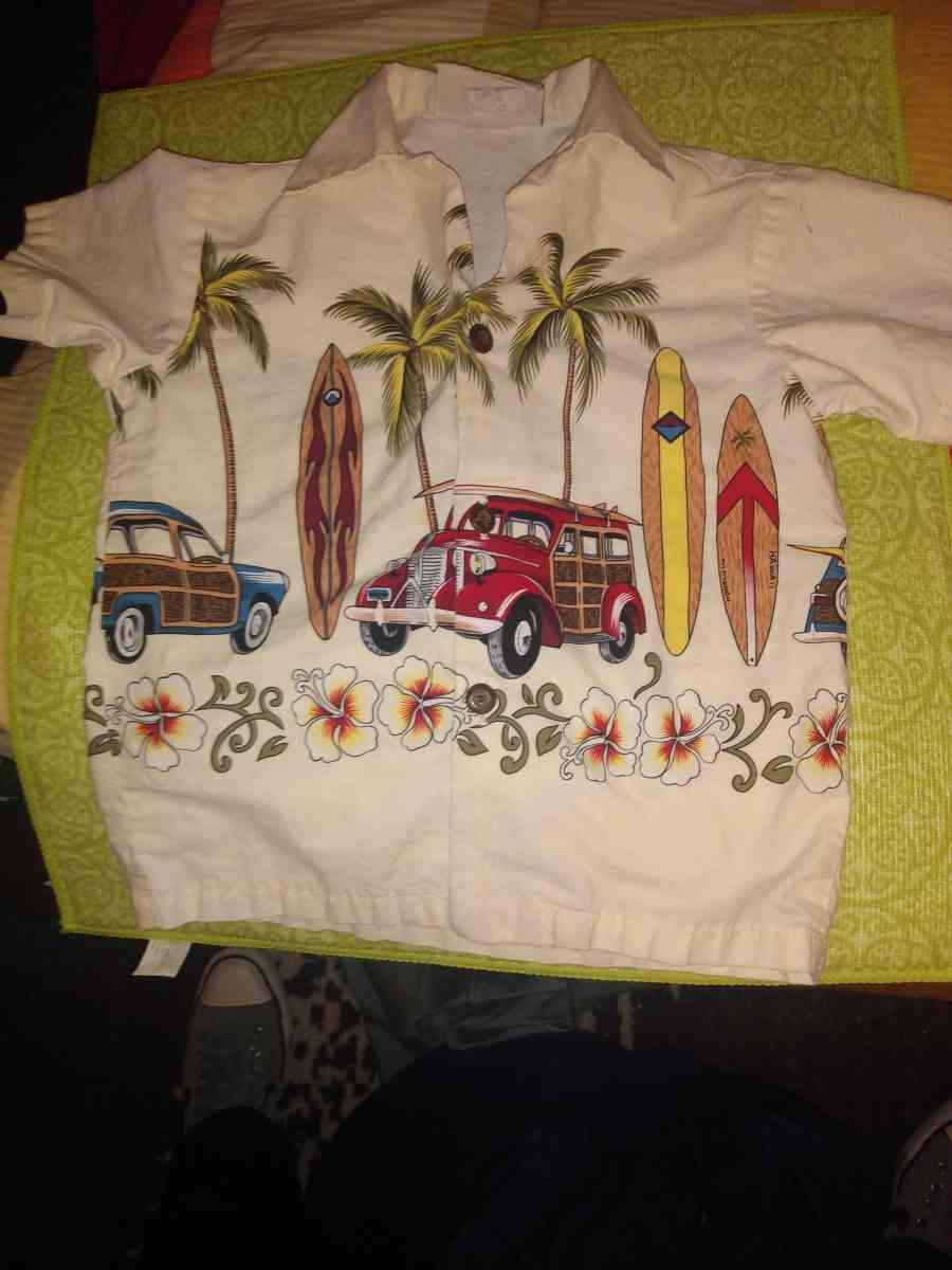 Hawaiian kids shirt