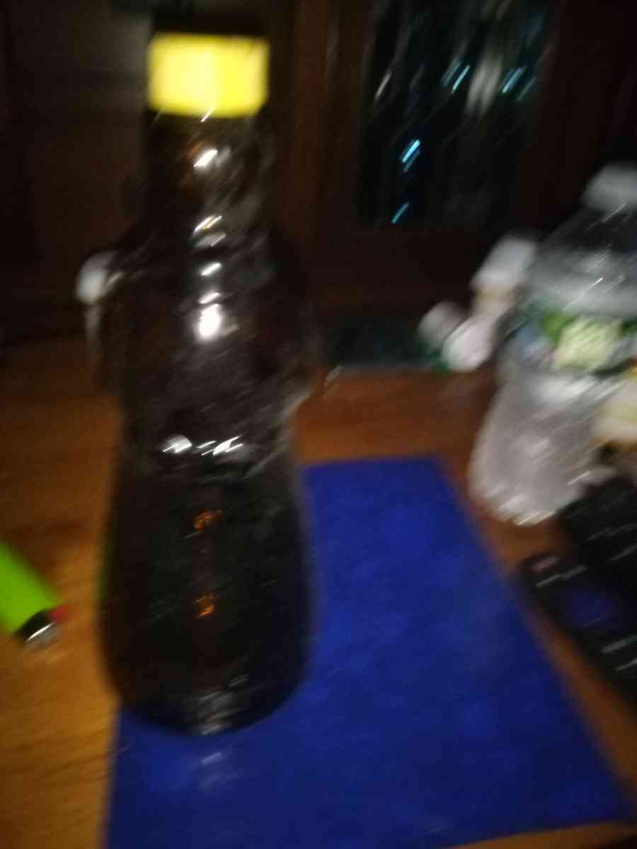 Mrs Butterworth glass bottle