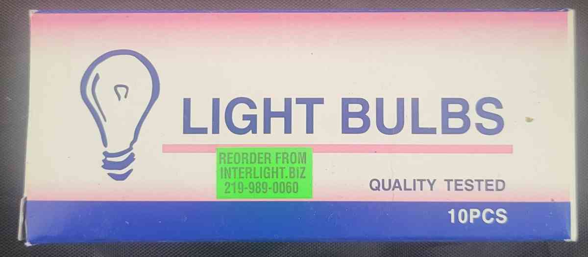 Vintage Brown and Bigelow Projection  Clock plus Bulbs