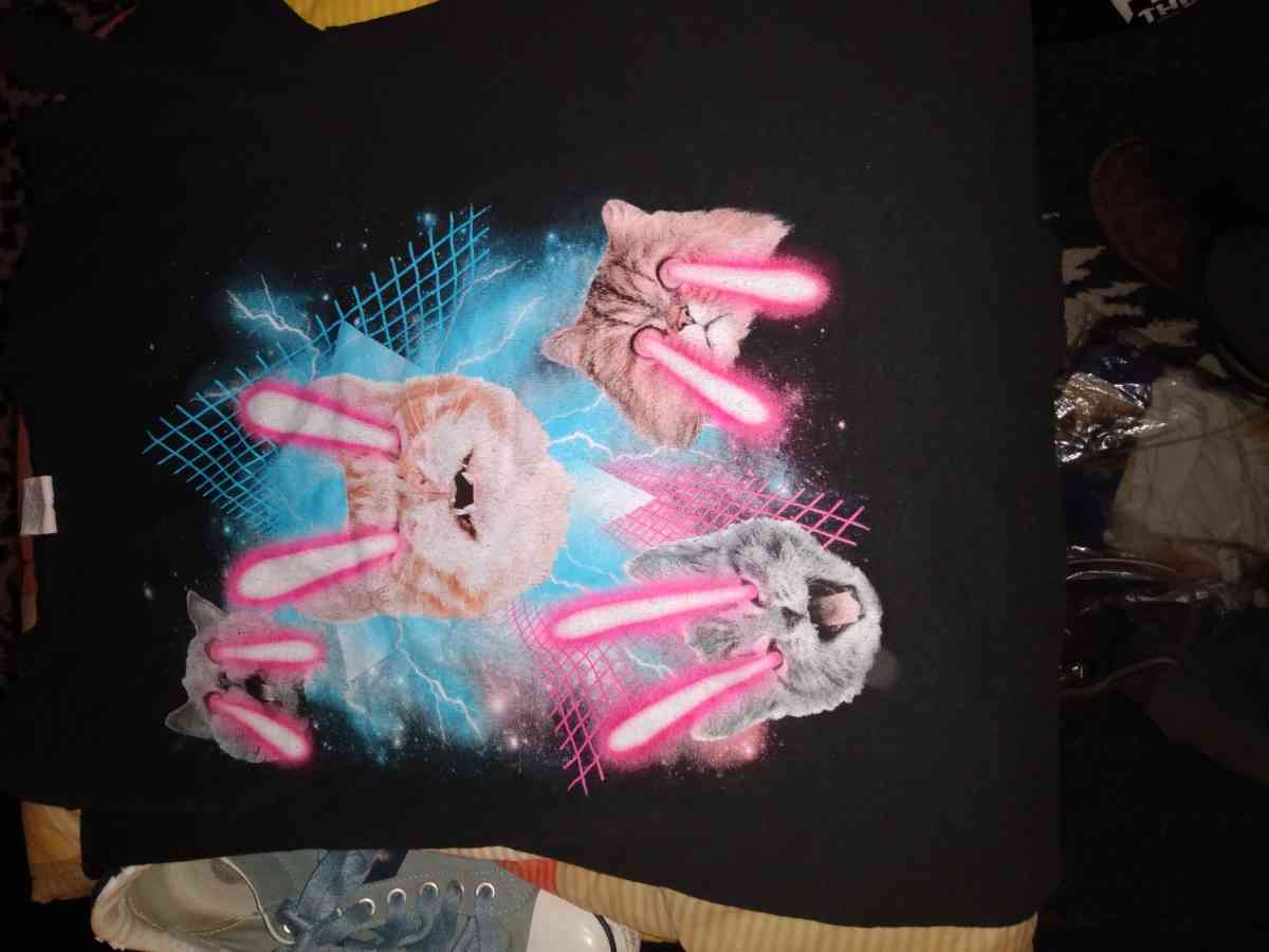 LAZER EYES KITTY CATS SHIRT