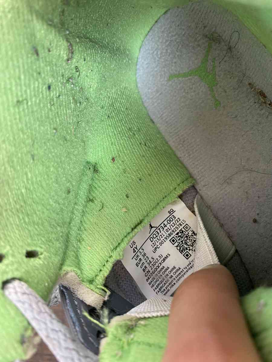 air Jordan 5 green bean