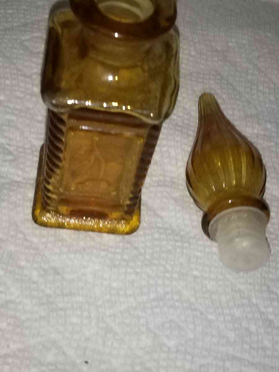 Mini Amber Genie bottle