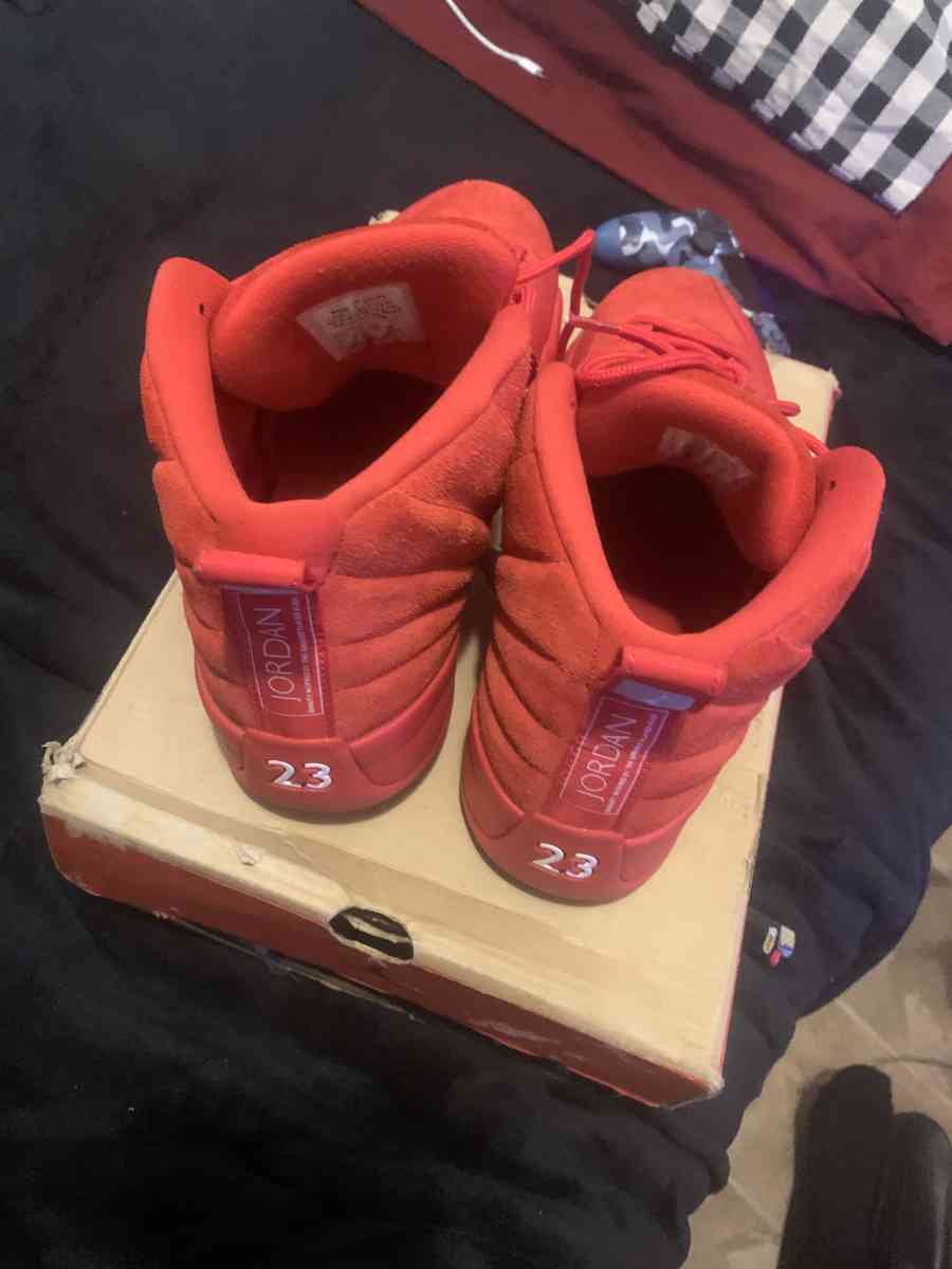 Jordan 12 Red Suede 2018