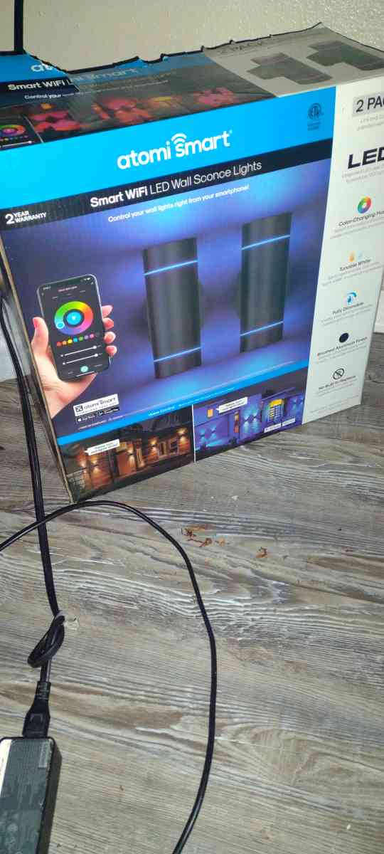 Smart WiFi LED Sconce Lights