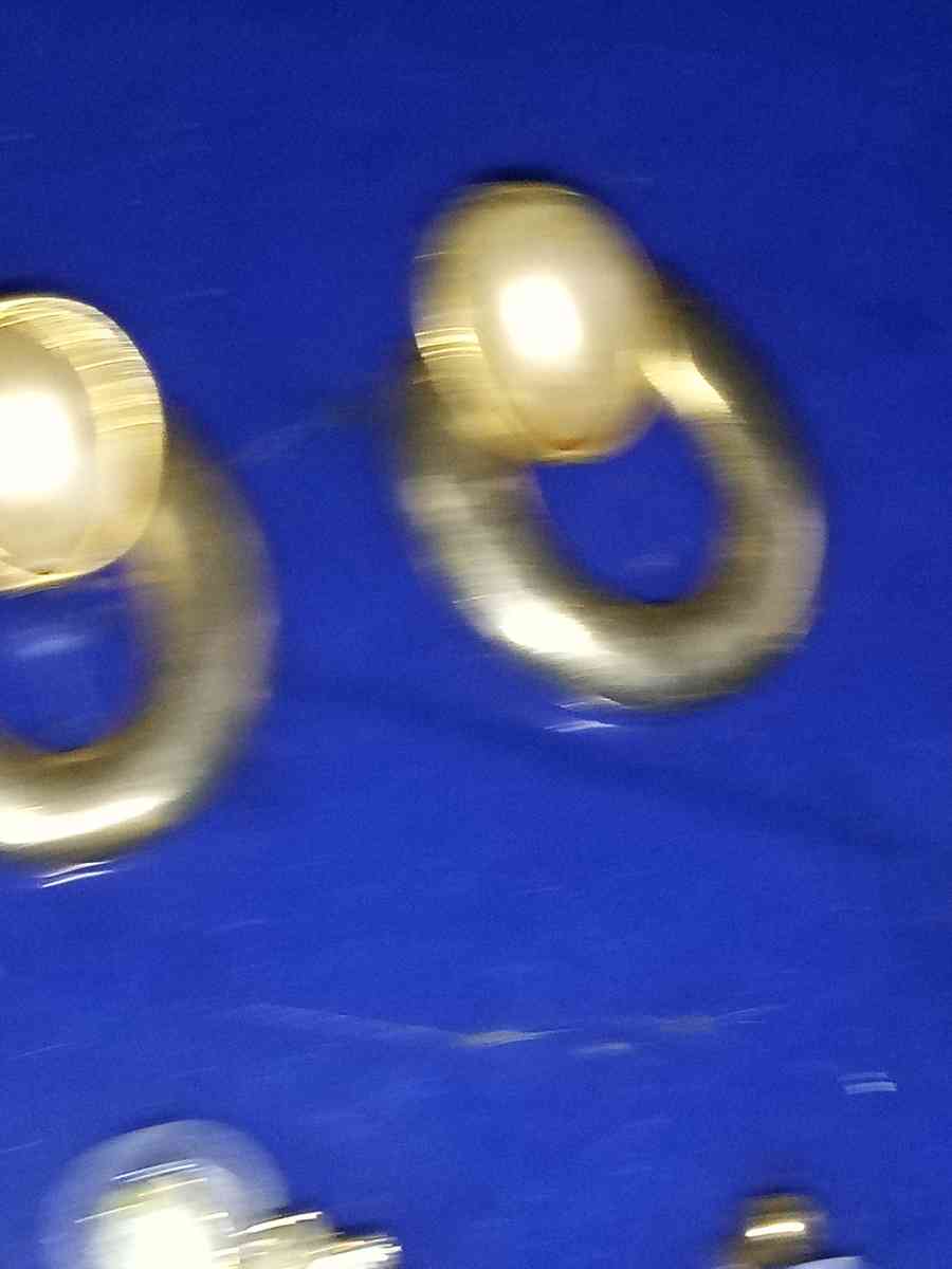 4 pairs Vintage pierced earrings