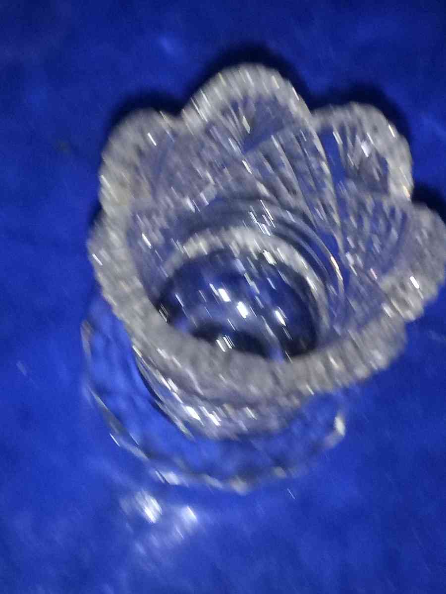 vintage Cut Glass Toothpick