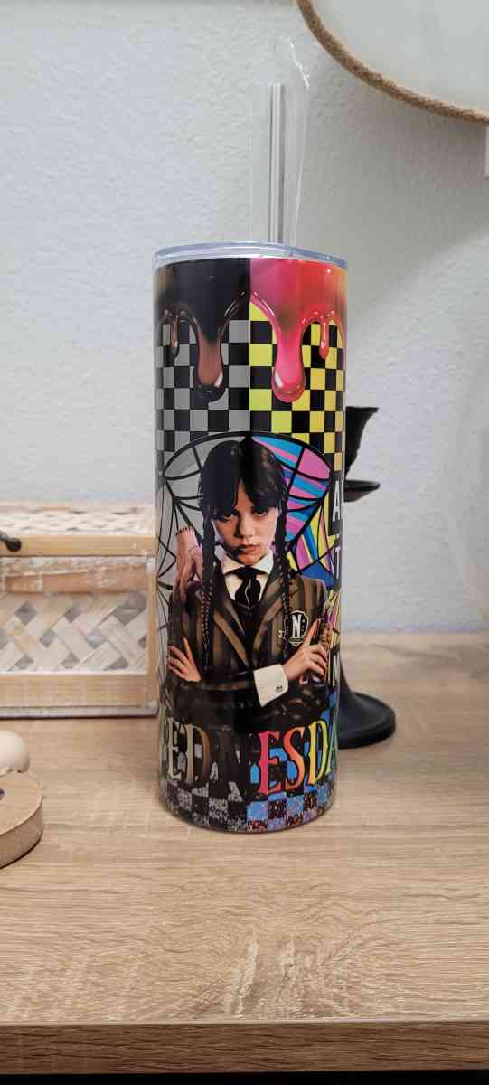 Wednesday stainless steel tumbler