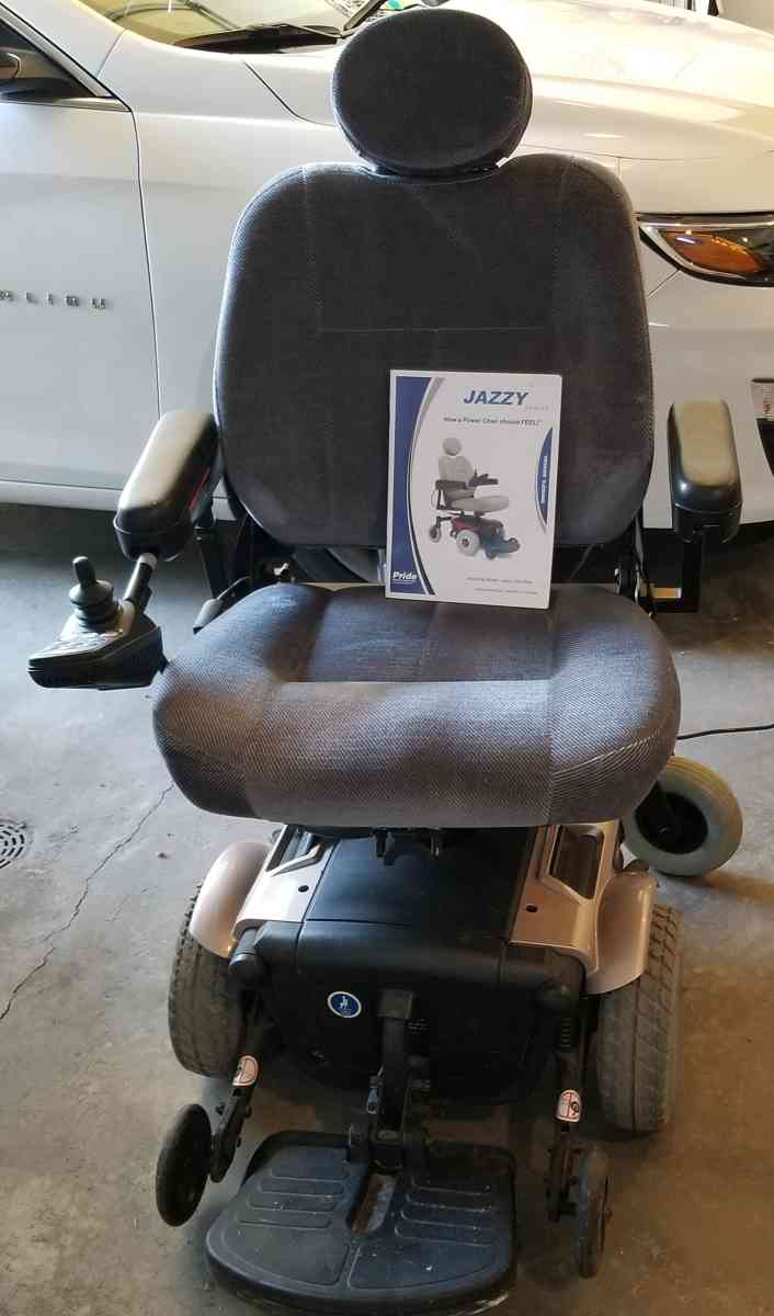 Jazzy motorized chair