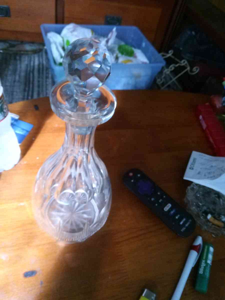 EAPG  MANHATTAN pattern Decanter