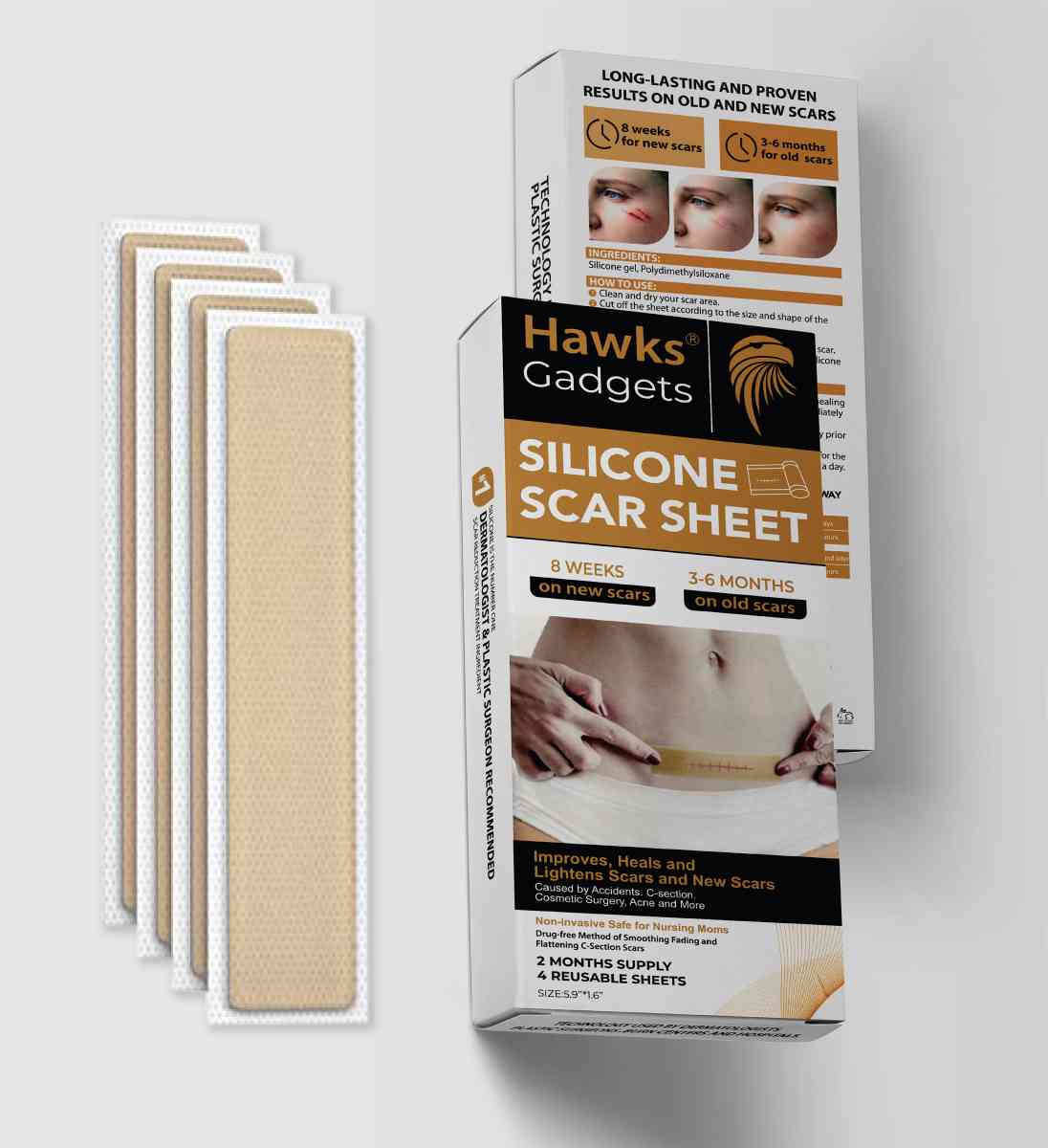 SILICONE SCAR SHEET