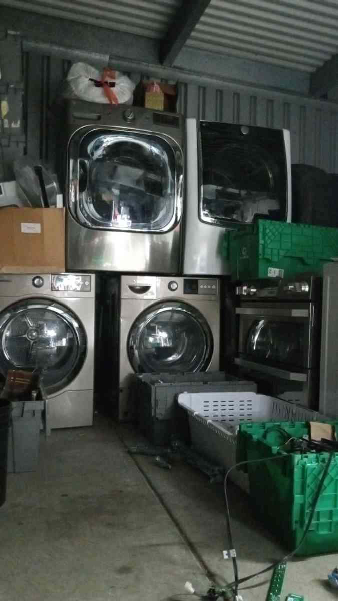 Fridges Washers Dryers Stoves tools ect