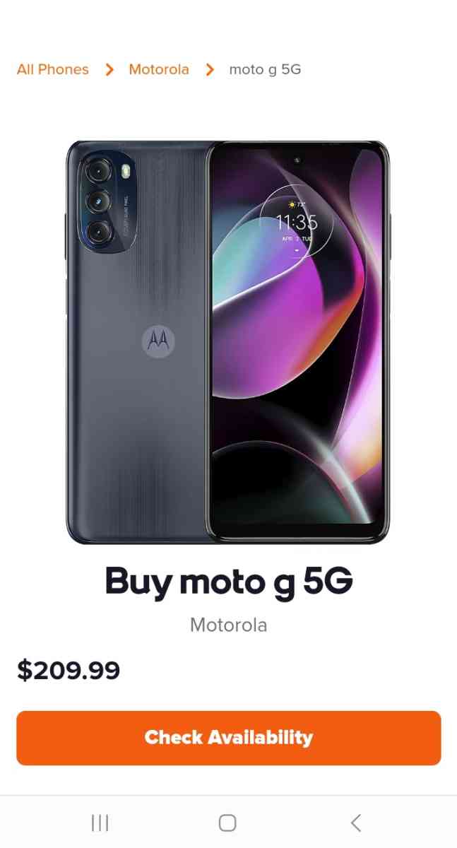 Moto G 5G