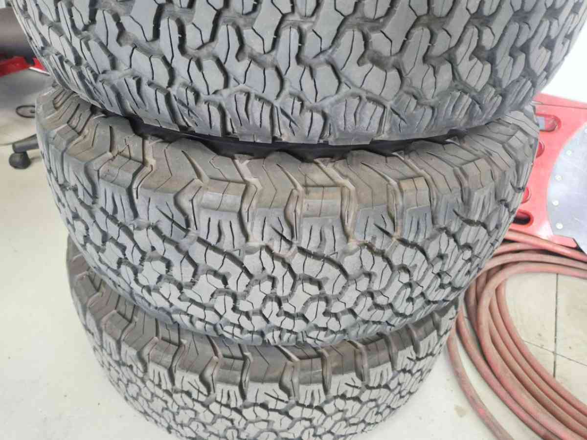 Chevy 1500 Wheels and tires BFGoodrich