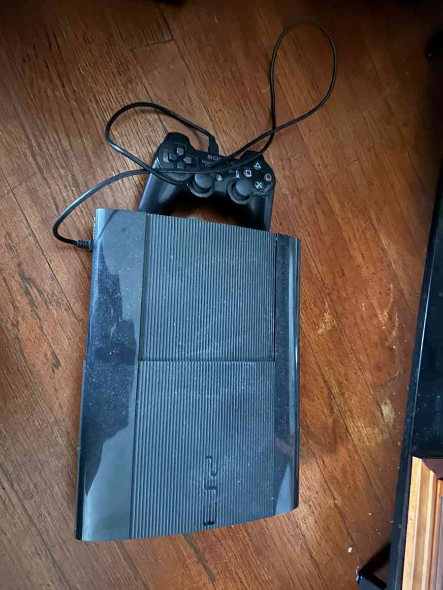 Play Station 3 with games