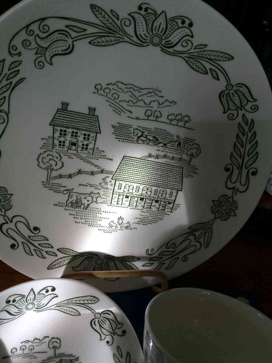 Buck County Service for 6 with extras