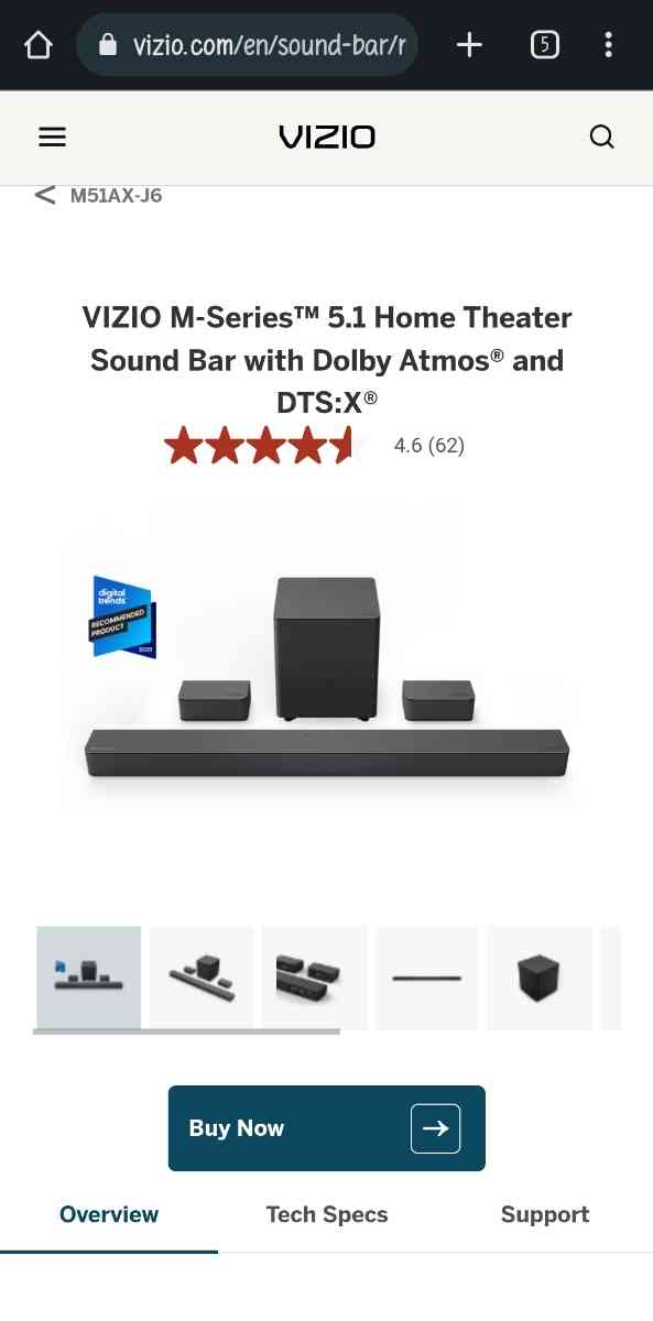 LG Plasma 65in with Vizio Home Theater