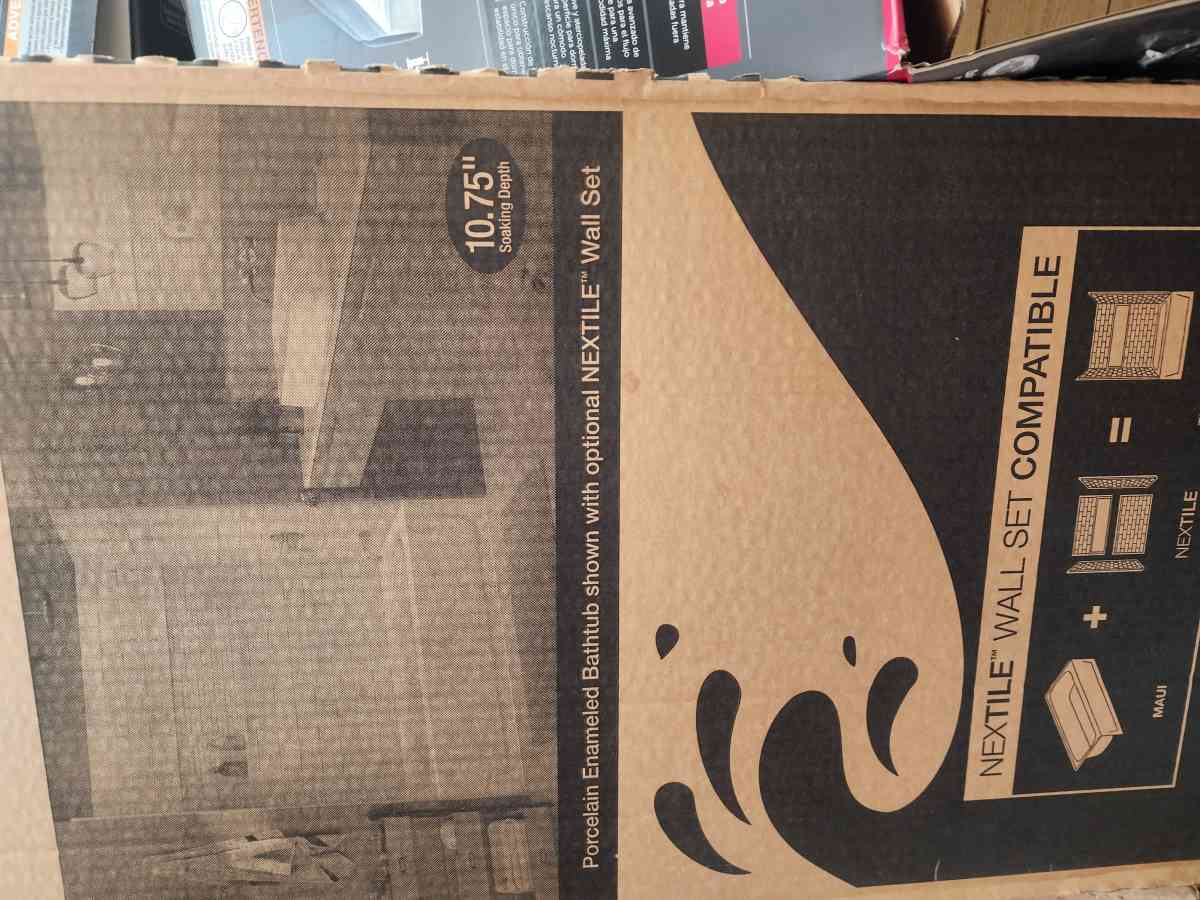 Brand new blinds bath tub light fixtures