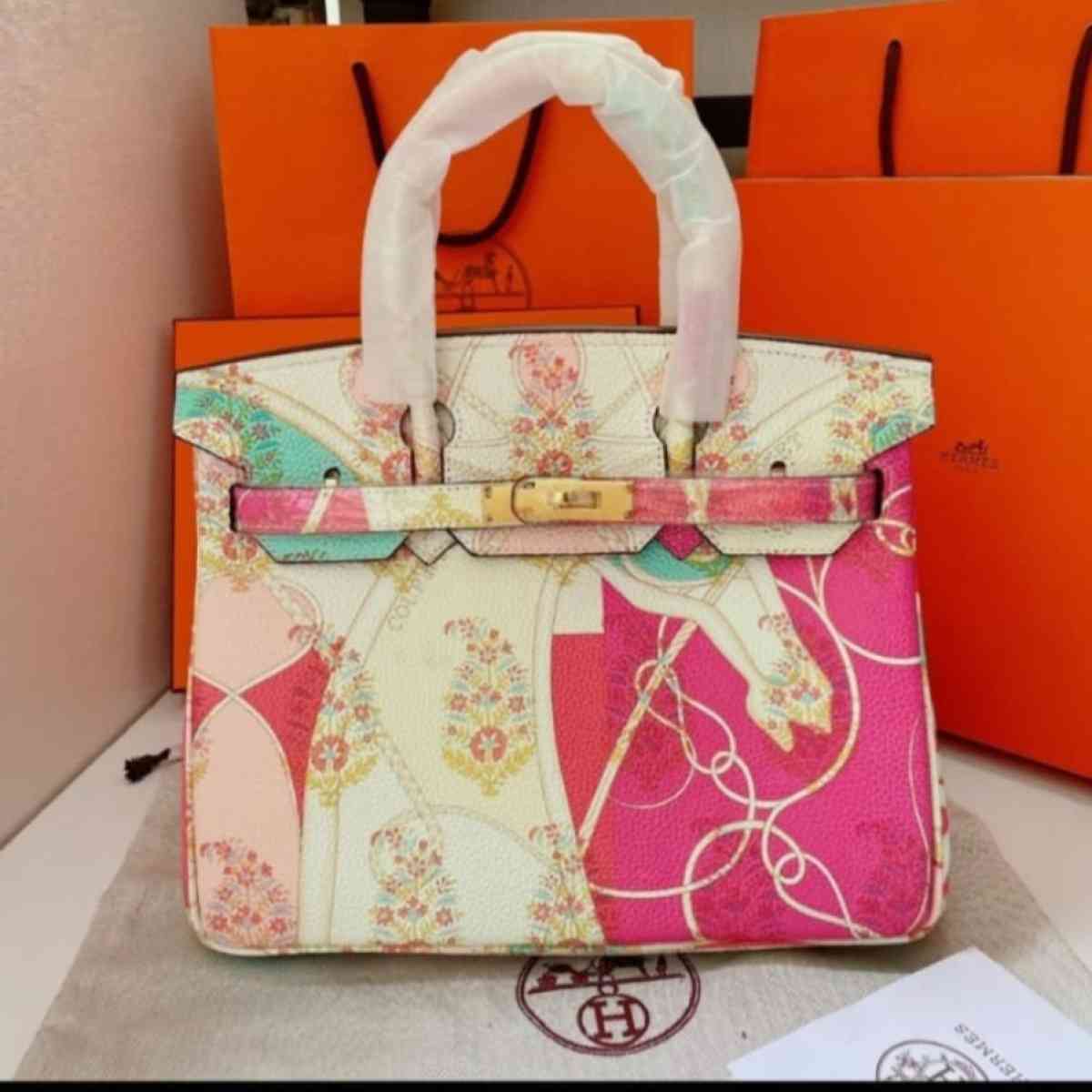 Hermes Birkin cowhide leather