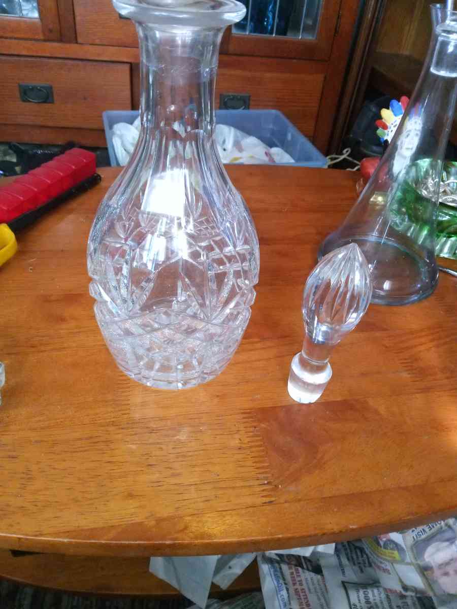 Vintage Crystal Decanter
