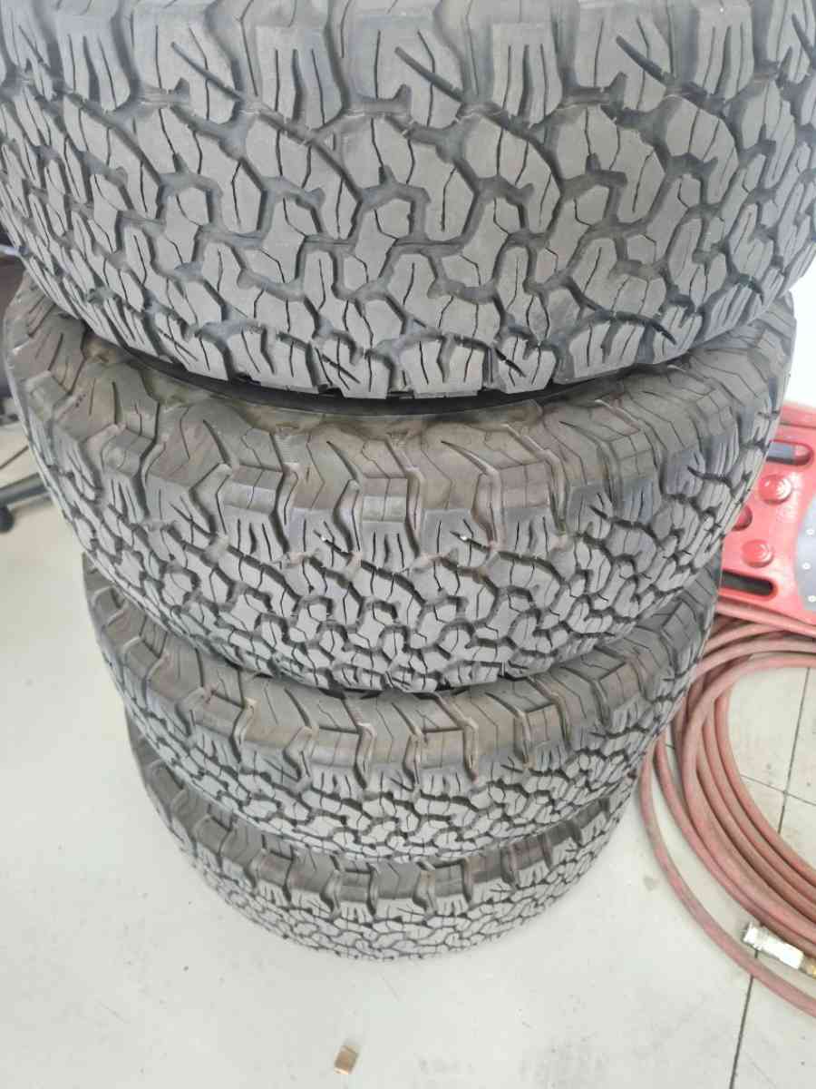 Chevy 1500 Wheels and tires BFGoodrich