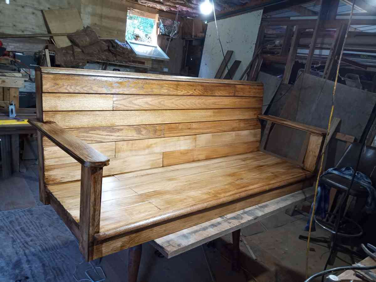 5ft Solid Oak Swing Seat