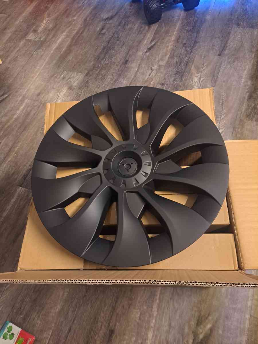 4 tapas  de 18 pulgadas para ruedas de tesla 2017 al 2023