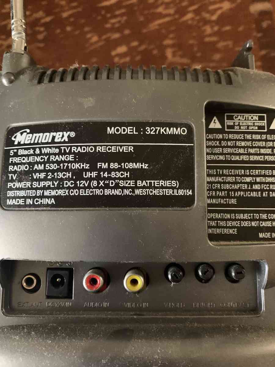 Memorex Vintage Mini TV