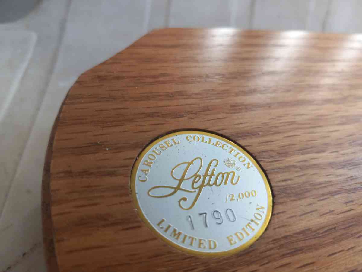 musical limited edition liberty Lincoln horse