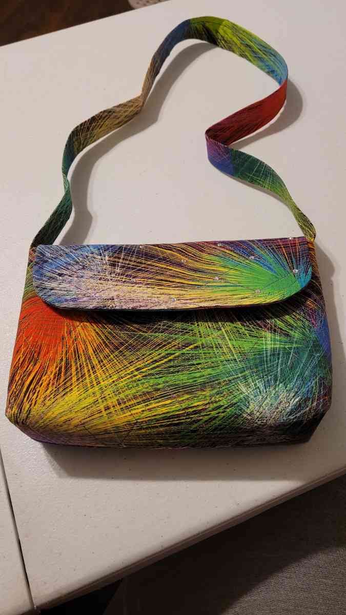 Handmade Purses Snap Closure Inside Linen and Pocket