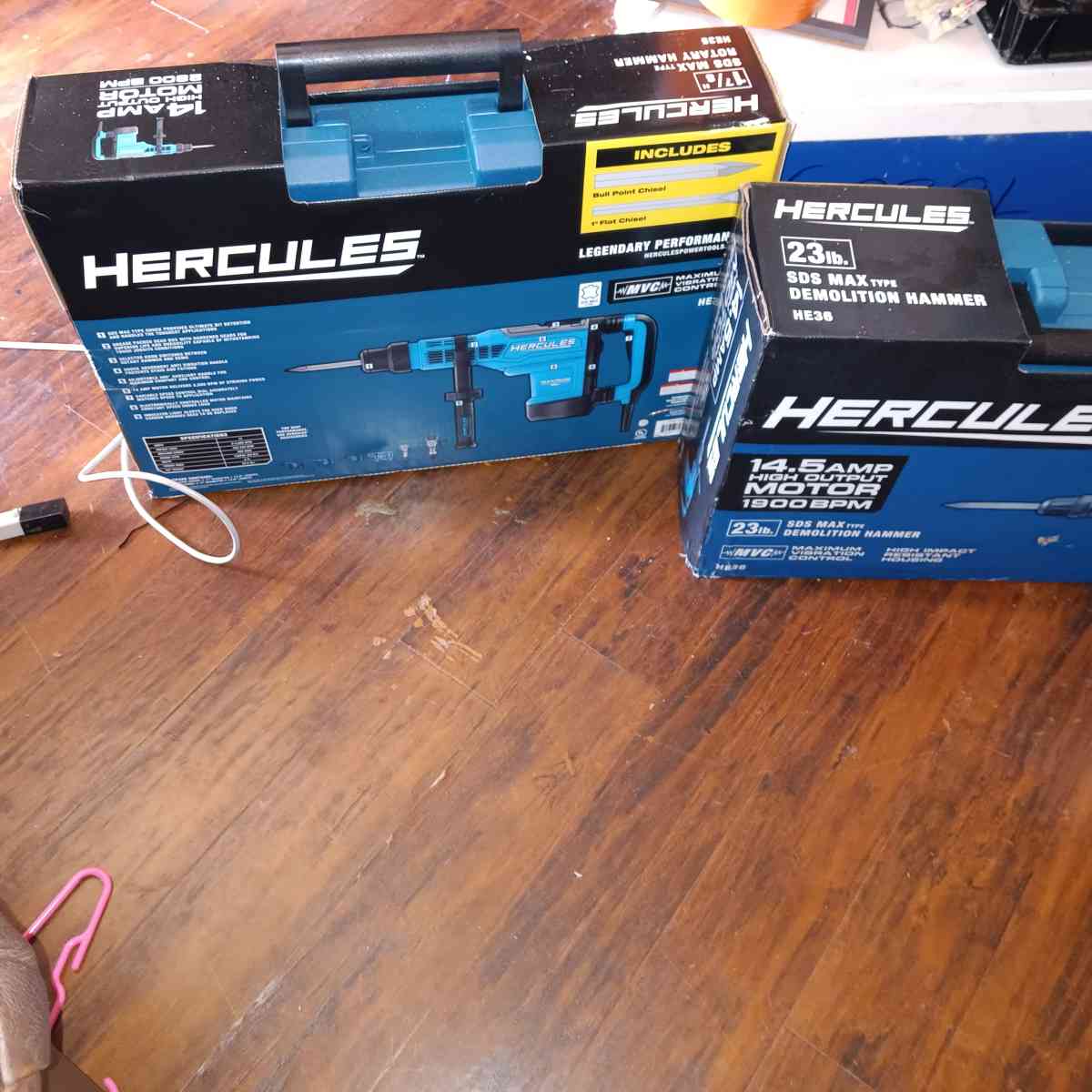 hammer drills and welders