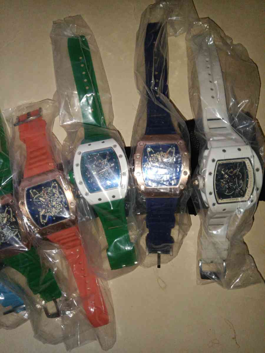 Rich  Mille  Watch  replica skittles of colors brand new