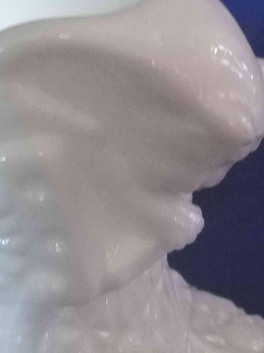 Fenton Milk Glass Shoe
