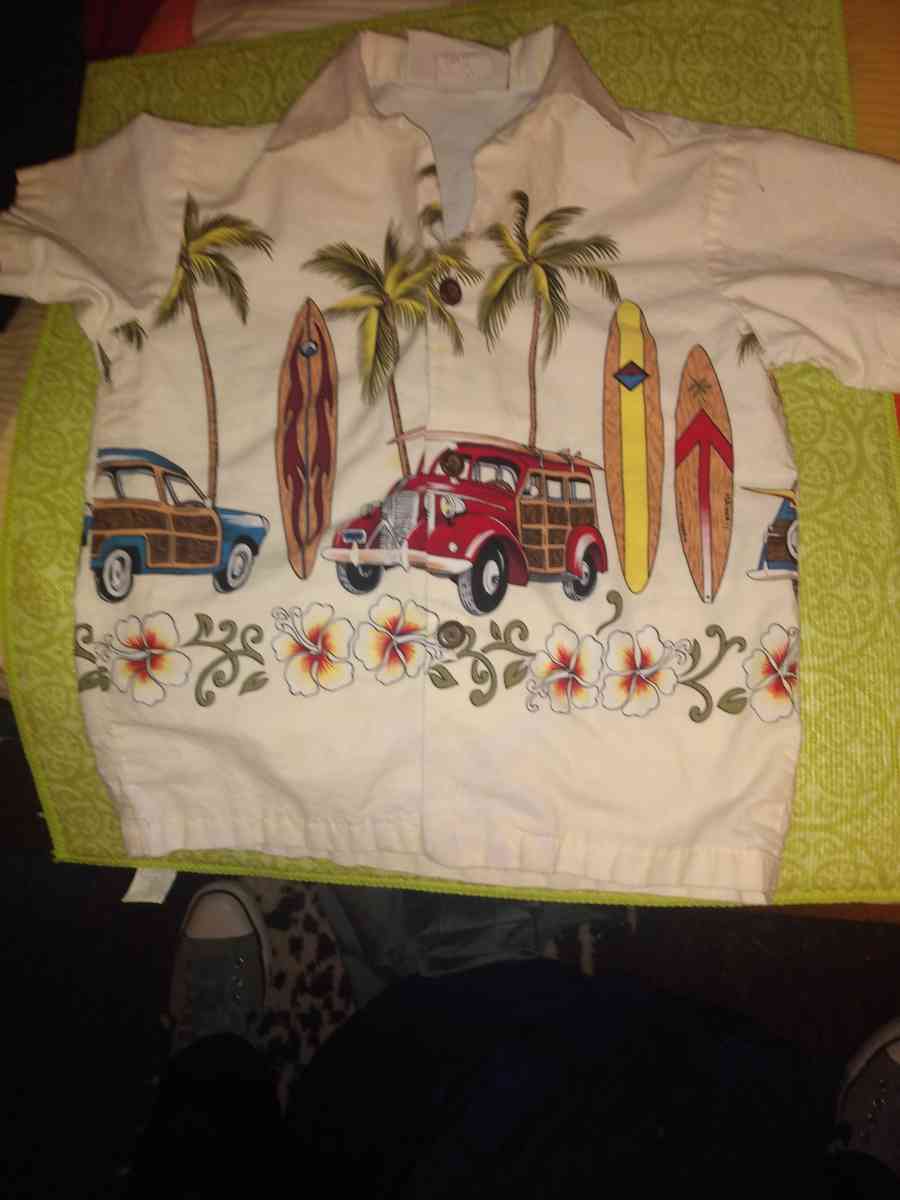 Hawaiian kids shirt