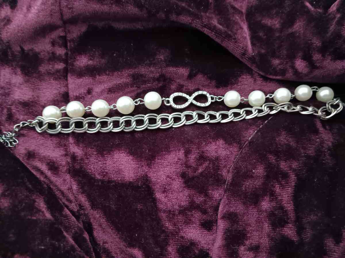 2 row infinity bracelet