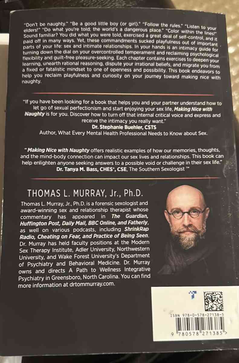 Making Nice with Naughty paperback book