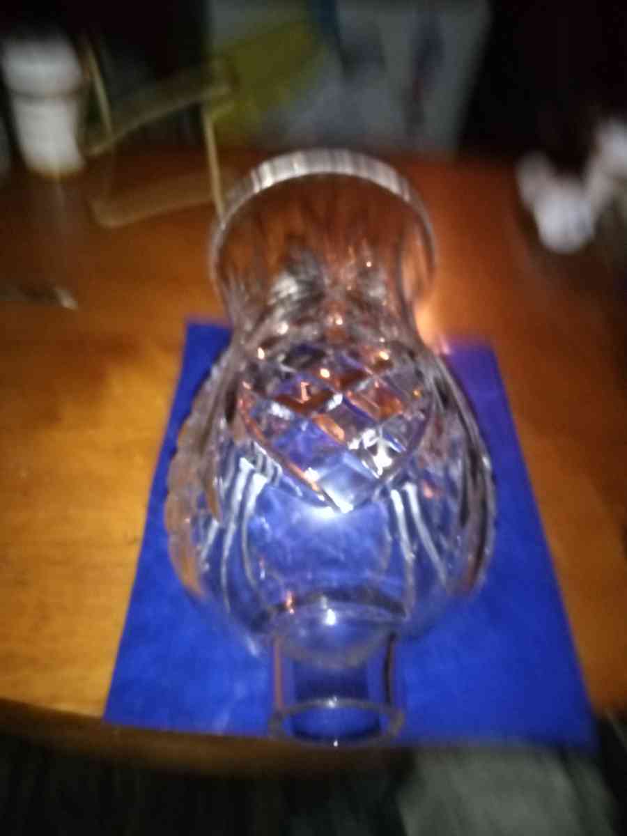 Crystal Pineapple Hurricane Lampshade