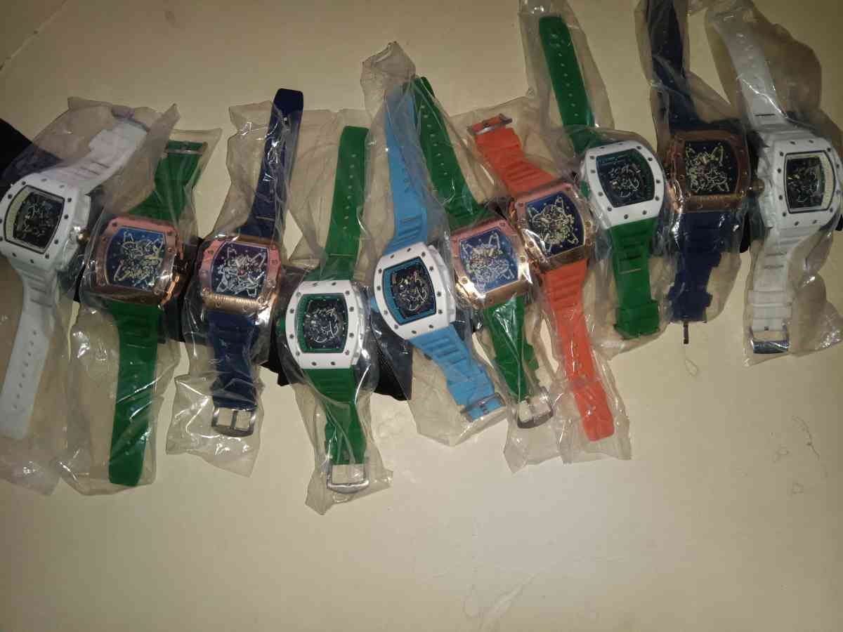 Rich  Mille  Watch  replica skittles of colors brand new